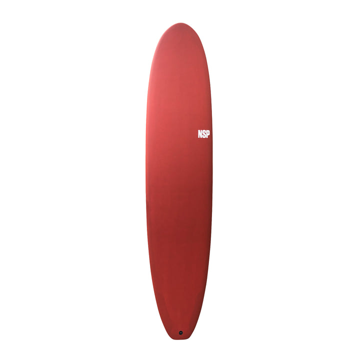 NSP Protech Longboard Surfboard 9ft Red Tint
