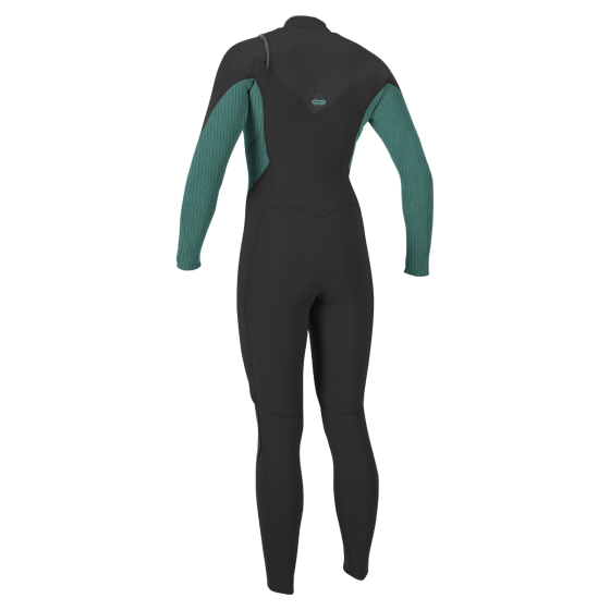 O'Neill Womens Hyperfreak 5/4+mm Chest Zip Wetsuit