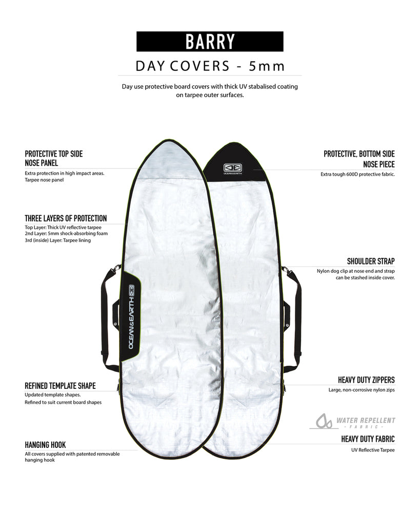 Ocean + Earth Barry Basic Fish Surfboard Bag