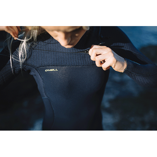 2020 O'Neill Womens Hyperfreak 5/4+ Chest Zip Wetsuit - Surfdock Watersports Specialists, Grand Canal Dock, Dublin, Ireland