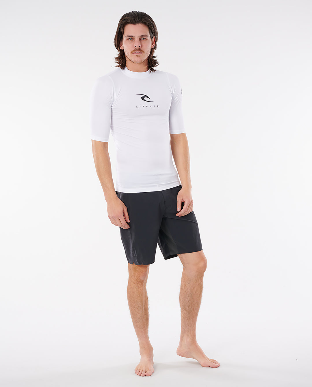 Rip Curl Mens Corps Short Sleeve Rash Vest