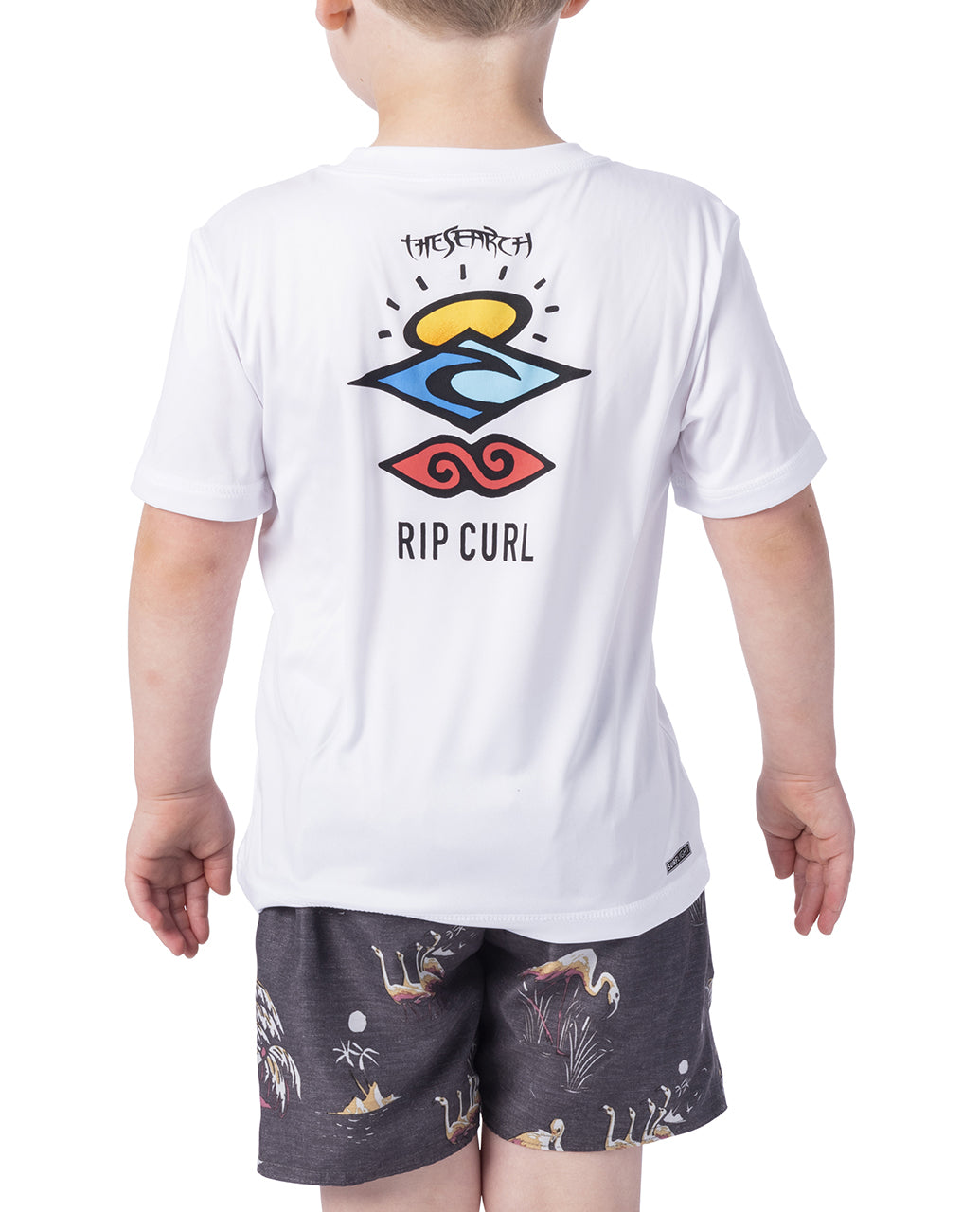 Rip Curl Kinder Grom Search SS Rash Vest