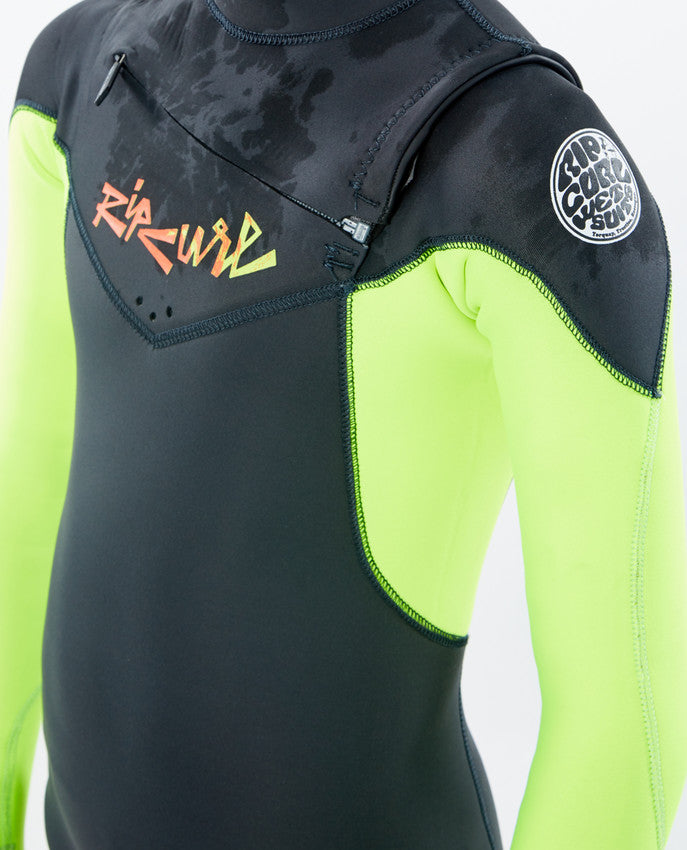 Rip Curl Kids Dawn Patrol Performance 5/3mm Chest Zip Wetsuit