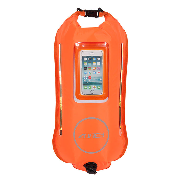 Zone3 LED Light 28L boja do suchej torby z etui na telefon