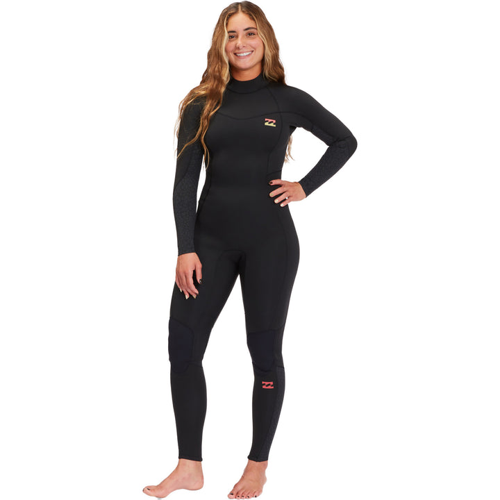 Billabong Womens Synergy 4/3mm Back Zip Wetsuit