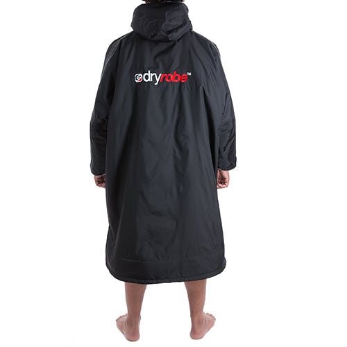 Dryrobe Advance Changing Robe Long Sleeved - Black/Grey - Surfdock Watersports Specialists, Grand Canal Dock, Dublin, Ireland