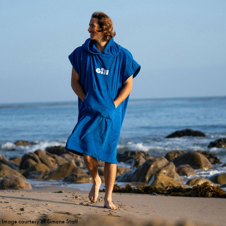 Gill Changing Robe Blue Lifestyle