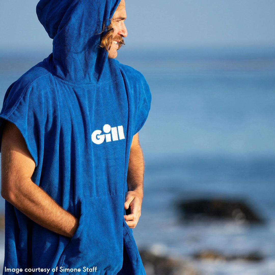 Gill Changing Robe Blue Lifestyle