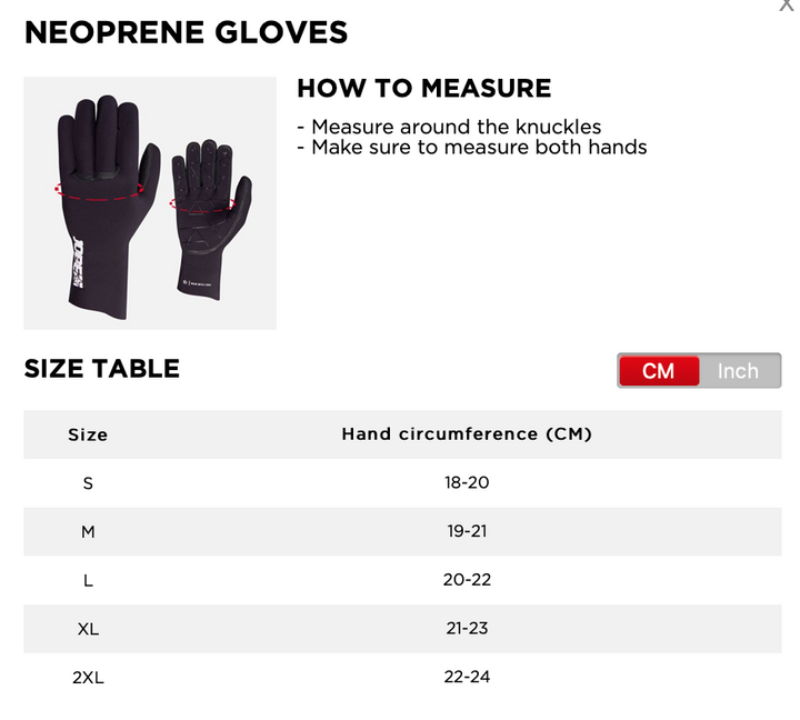 Jobe 2.5mm Wetsuit Gloves