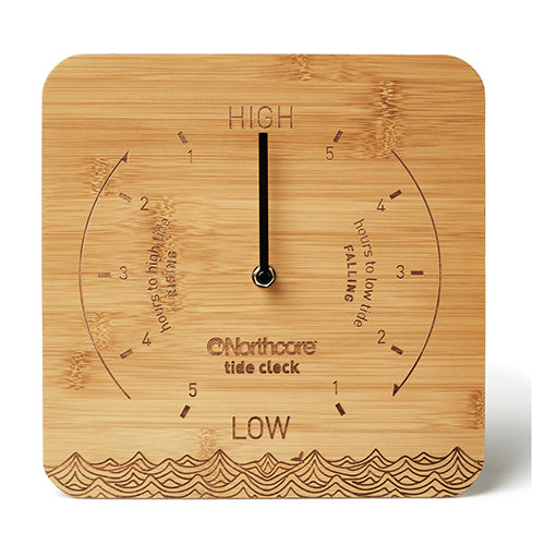 Northcore Wall Mounted Bamboo Tide Clock - Surfdock Watersports Specialists, Grand Canal Dock, Dublin, Ireland
