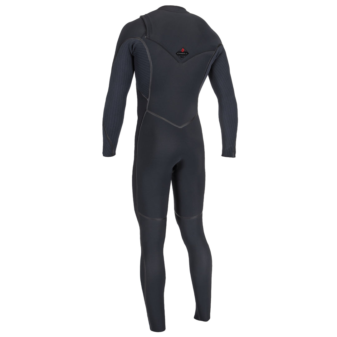 O'Neill Mens Hyperfreak Fire 5/4+mm Chest Zip Wetsuit