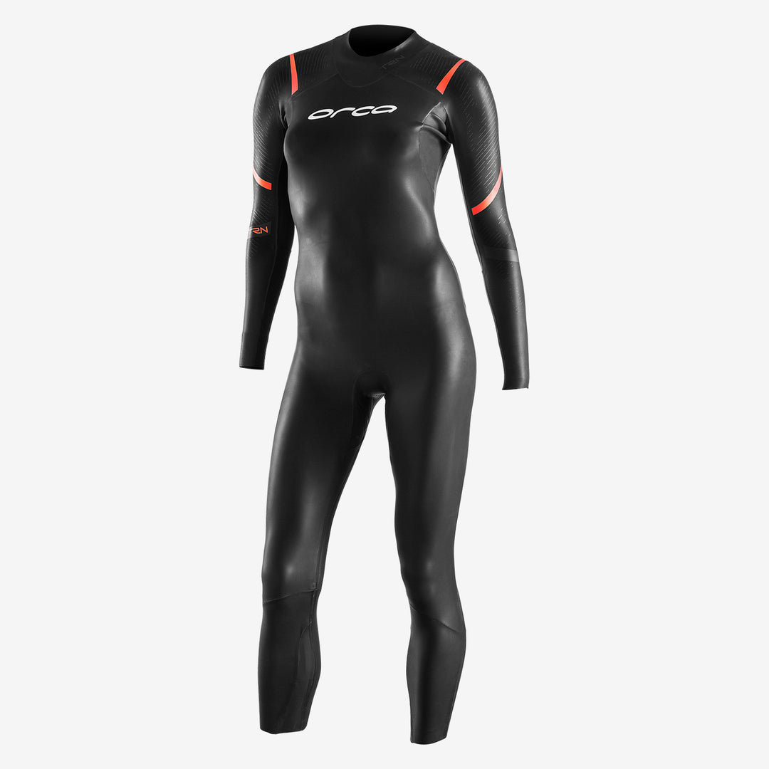 5mm Women Neoprene Wetsuit Surfing Diving Suit Full Body Snorkeling Triathlon, S(EU36 inch)