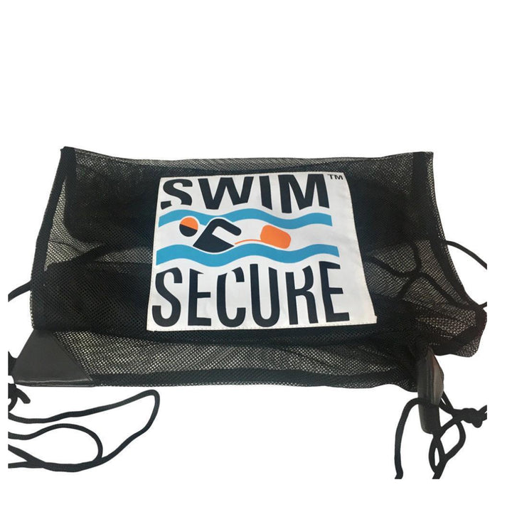 Bezpieczna siatkowa torba na zestaw pływacki